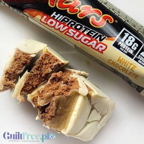Mars Hi-Protein Low Sugar White Chocolate - niskocukrowy baton proteinowy z karmelem 18g białka