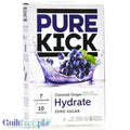 Pure Kick Hydration Concord Grape - sugar-free sachets, instant drink with caffeine, vitamins and electrolytes