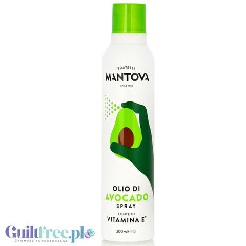 Mantova Olio di Avocado - meksykański olej z awokado w spray'u bez gazów wypychajacych