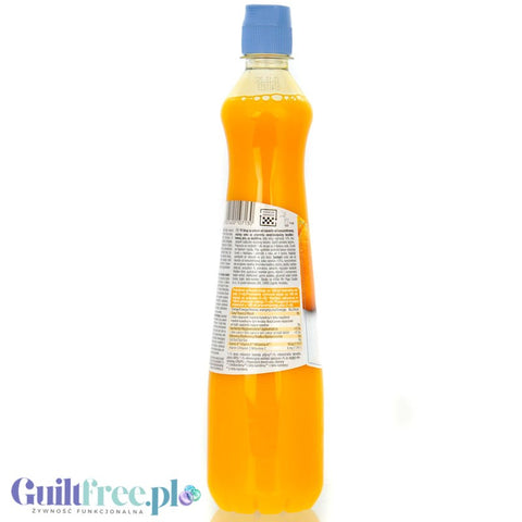 YO Ohne Zucker Orange - skoncentrowany syrop do rozcieńczania bez cukru i kalorii, Pomarańcza