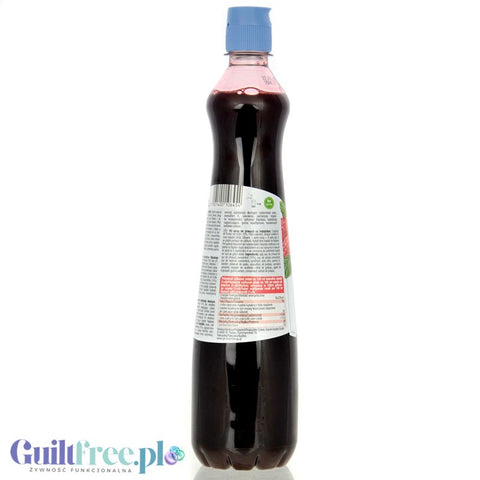 YO Ohne Zucker Himbeere - skoncentrowany syrop do rozcieńczania bez cukru i kalorii, Malina