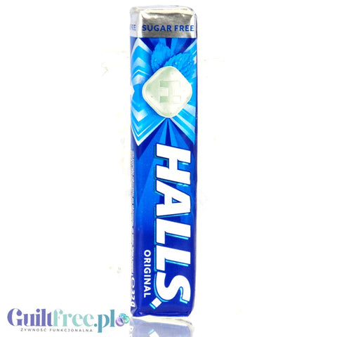 Halls Original - cukierki mentolowe z eukaliptusem bez cukru