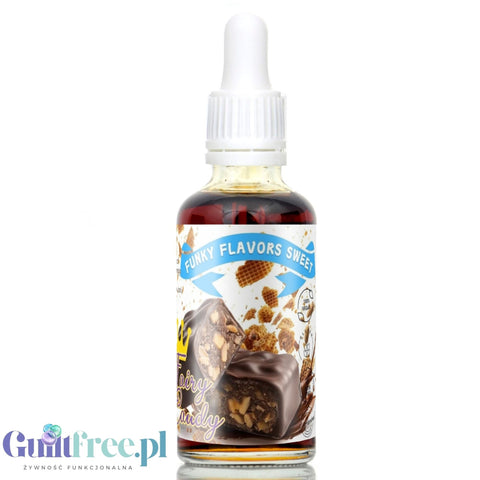 Funky Flavors Sweet Fairy Candy - słodkie kropelki bez cukru o smaku czekoladek z orzechami i wafelkami