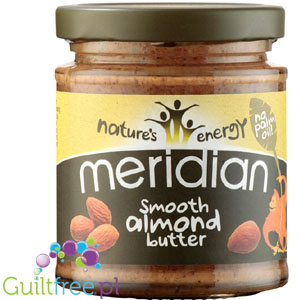 Meridian smooth almond butter 100% nuts