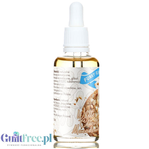 Funky Flavors Sweet White Chocolate & Macadamia