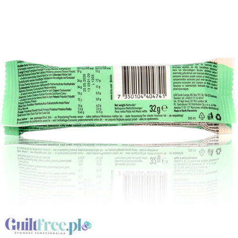 Nicks N!ck's Choco Crush - baton czekoladowy z solonymi chrupkami bez dodatku cukru 158kcal