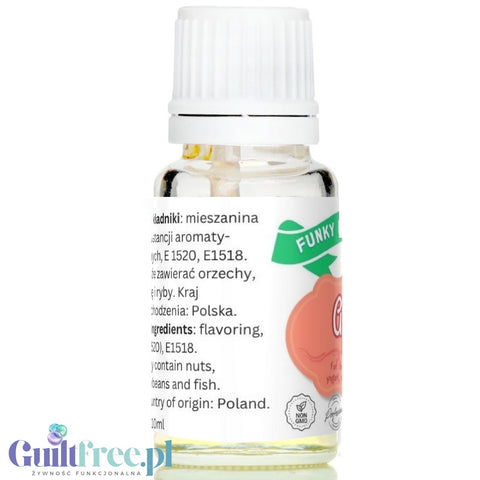 Funky Flavors Basic Apple 10ml - jabłkowe kropelki bez cukru, słodzików i kalorii