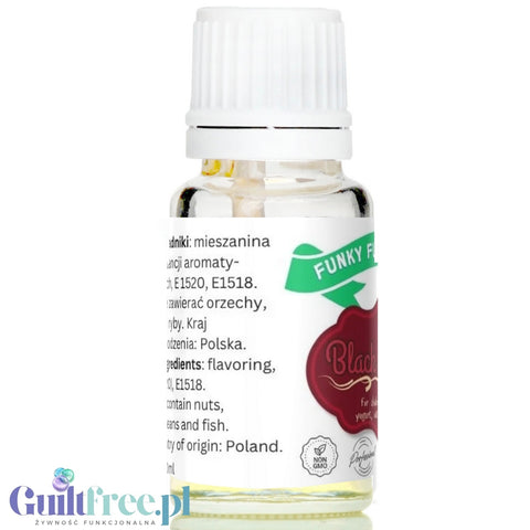 Funky Flavors Basic Black Cherry 10ml - wiśniowe kropelki aromatyzujące bez cukru, słodzików i kalorii