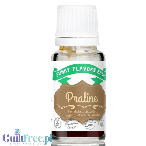 Funky Flavors Basic Praline - pralinkowe kropelki do potraw i napojów bez cukru i słodzików