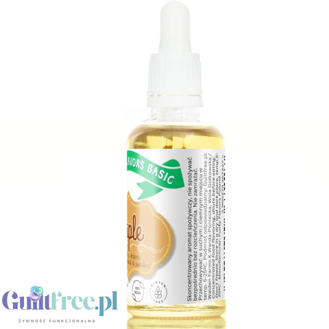 Funky Flavors Basic Maple 30ml - kropelki o aromacie syropu klonowego bez cukru, słodzików i bez tłuszczu