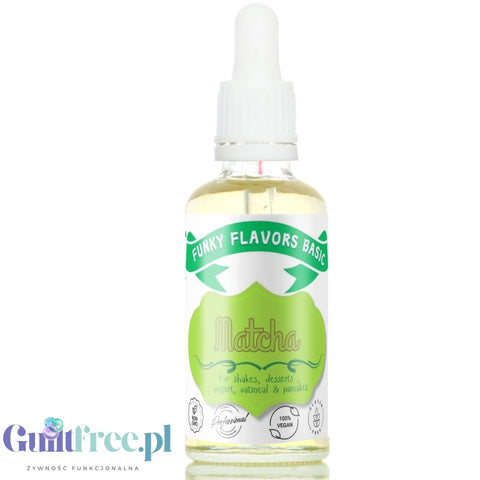 Funky Flavors Basic Matcha 30ml calorie free, fat free liquid food flavoring