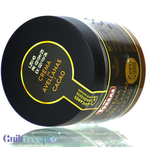 Torras Crema de Avellana y Cacao - krem czekoladowo-orzechowy bez cukru ze stewią