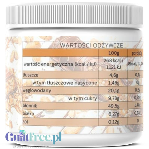 Funky Flavors Splash Snacker Nutter 200g - sugar free sweetener powder, Chocolate Peanut Butter flavor