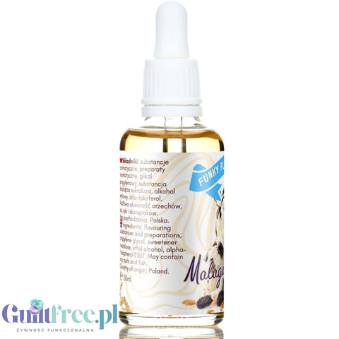 Funky Flavors Sweet Malaga - sweetened, liquid, sugar & fat free food flavoring