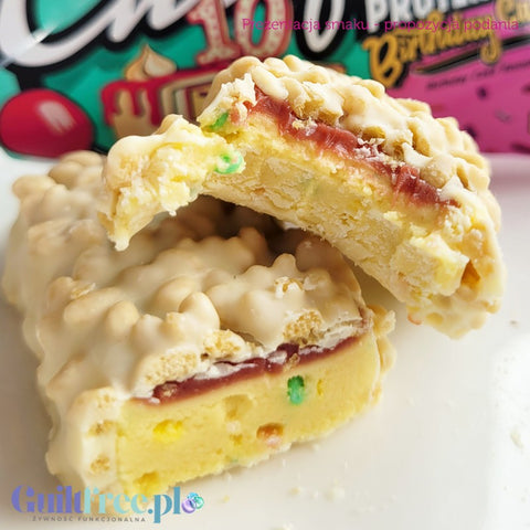 Chiefs Protein Bar Birthday Cake - baton proteinowy, Tort Urodzinowy, 20g białka & 200kcal