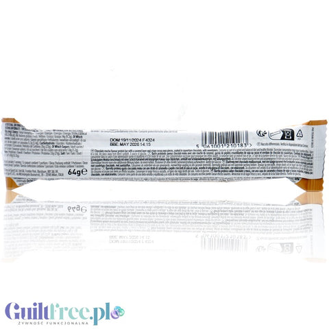 Phd Smart Bar Salted Caramel - sugar-free protein bar with salted caramel, chocolate