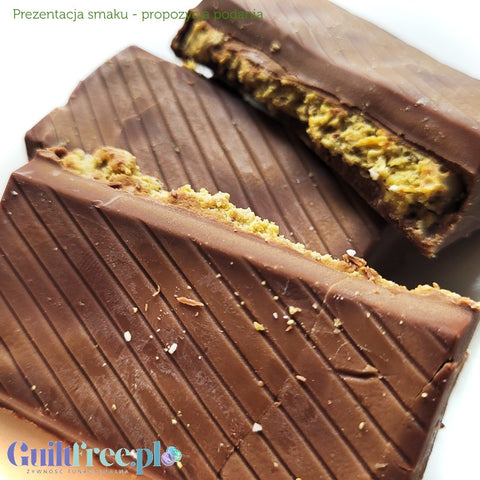 Diablo Dubai Chocolate 200g - czekolada dubajska bez dodatku cukru z pistacjami i knafeh