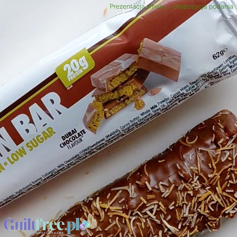 Per4m Protein Bar Dubai Chocolate - baton białkowy 20g białka, smak dubajska czekolada