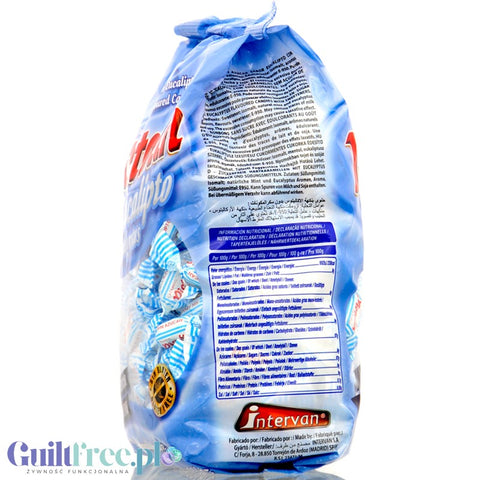 Pictolin Eucalipto 1kg - eucalyptus and mint candies without sugar.