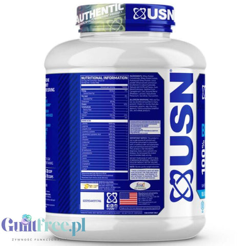 USN Blue Lab Whey Wheytella 2kg - odżywka białkowa WPI, WPC, WPH z Tolerase  L