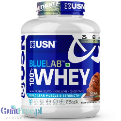 USN Blue Lab Whey Chocolate 2kg - odzywka białkowa WPI, WPC, WPH