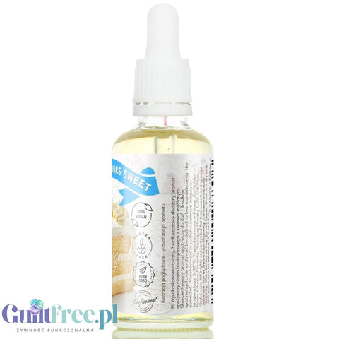 Funky Flavors Sweet Buttermilk Cake - kropelki bez cukru o smaku ciasta biszkoptowego z kremem maślanym, bez tłuszczu i kalorii