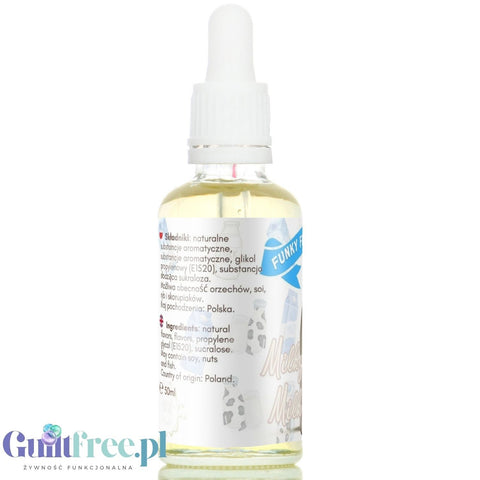 Funky Flavors Sweet Milky Milk- słodkie kropelki o smaku mlecznego mleka bez tłuszczu i kalorii