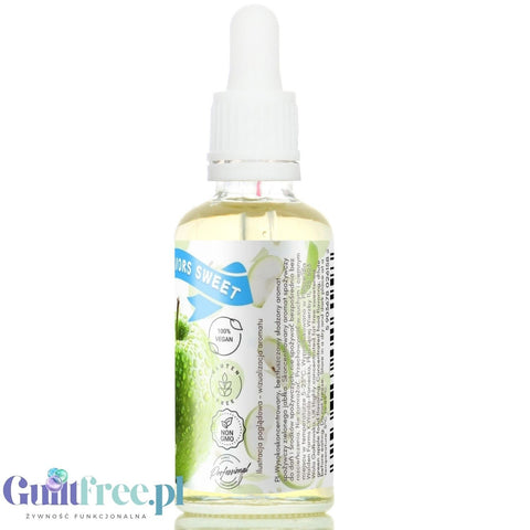 Funky Flavors Sweet Green Apple - słodzony aromat zielonego jabłuszka bez tłuszczu i kalorii