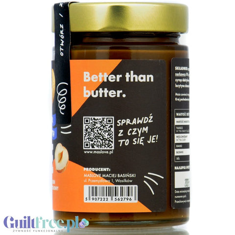 MasLove Carobella Super Smooth - cream of 3 nuts with carob and dates without added sugar