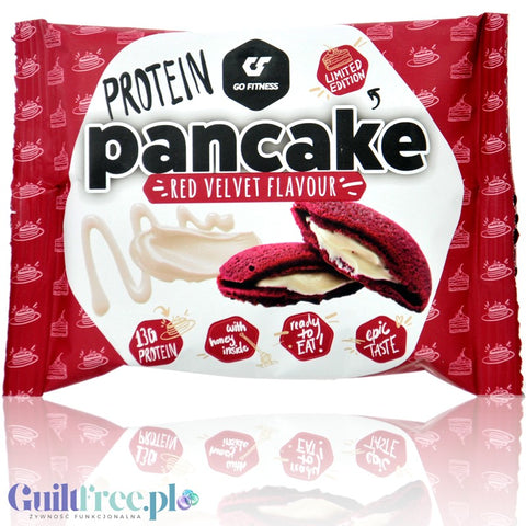 Go Fitness Protein Pancake Red Velvet - chocolate protein pancake with cream cream178kcal