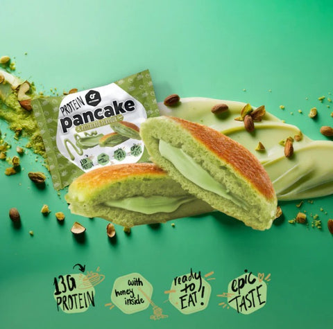 Go Fitness Protein Pancake Pistachio - protein pancake with pistachio cream 181kcal
