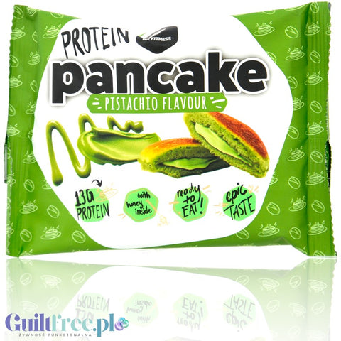 Go Fitness Protein Pancake Pistachio - protein pancake with pistachio cream 181kcal