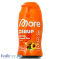 More Nutrition Zerup Honey Peach Tea na 8L - skoncentrowany syrop do wody bez cukru i kalorii