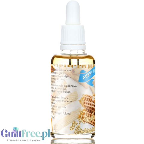 Funky Flavors Sweet Rurka z Kremem - słodzony aromat kruchej rurki z bitą śmietaną