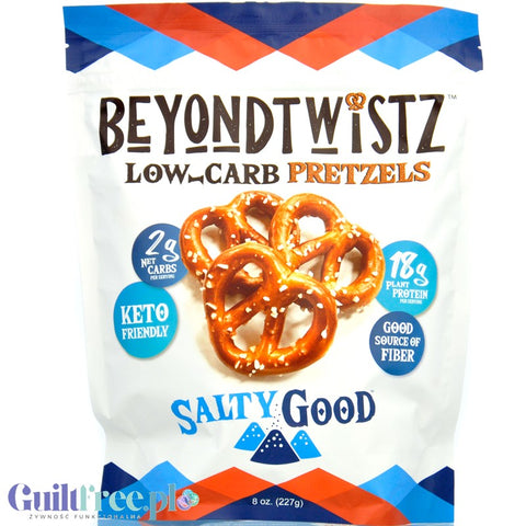 BeyondTwistz Pretzels Salty Good - keto protein pretzels with resistant starch