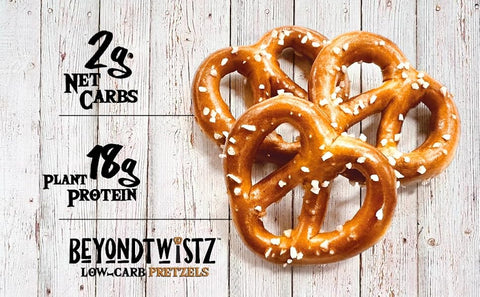 BeyondTwistz Pretzels Salty Good - keto protein pretzels with resistant starch
