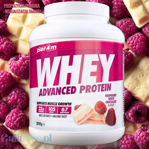Per4m Whey Advanced Protein Raspberry White Chocolate 2k  - gęsta odżywka białkowa WPC, WPI & MPC