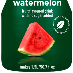 Bolero Instant Fruit Flavored Drink with sweeteners, Watermelon