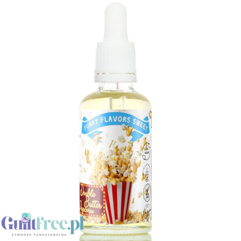 Funky Flavors Sweet Double Butter Popcorn - słodki aromatu popcornu z palonym masłem