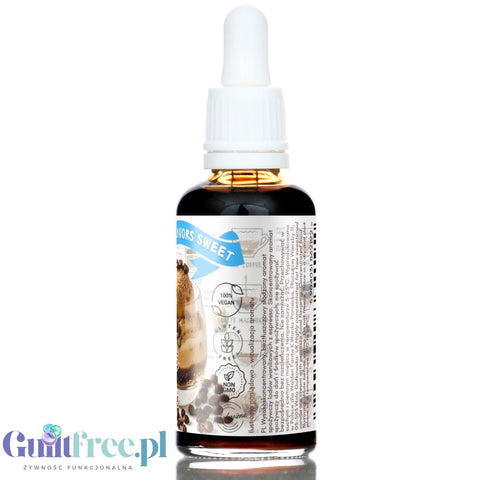 Funky Flavors Sweet Affogato - sugar and calorie free sweet drops with vanilla ice cream flavor with espresso