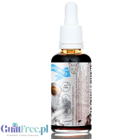 Funky Flavors Sweet Velvet Havana - sweet flavor drops without sugar, espresso flavor with rum and chocolate.