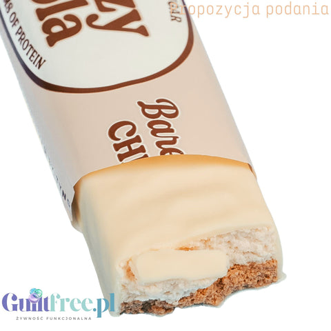 Barebells Chewy Fizzy Cola - fluffy marshmallow bar 10g protein, flavor of cola jelly beans in white chocolate
