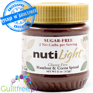 Sugar Free Gluten-Free Hazelnut & Cocoa Spread 
