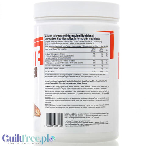 Per4m Egg White Protein White Chocolate Hazelnut - odżywka białkowa z białek jaj albuminy