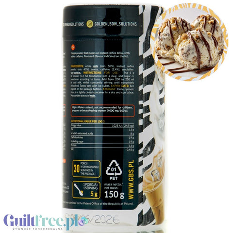 GBS Angel's Touch Frappe Zebo - Lody Biszkoptowe z Mleczną Czekoladą