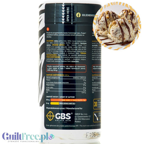 GBS Angel's Touch Frappe Zebo - Lody Biszkoptowe z Mleczną Czekoladą