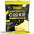 Frank & Oli Active High Protein Cookie, Pistacja z białą czekoladą  - Ciastko wysokoproteinowe bez cukru