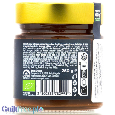 Bett'r Hazelnut Cocoa Protein Spread - vegan hazelnut protein cream with chocolate and no added sugar