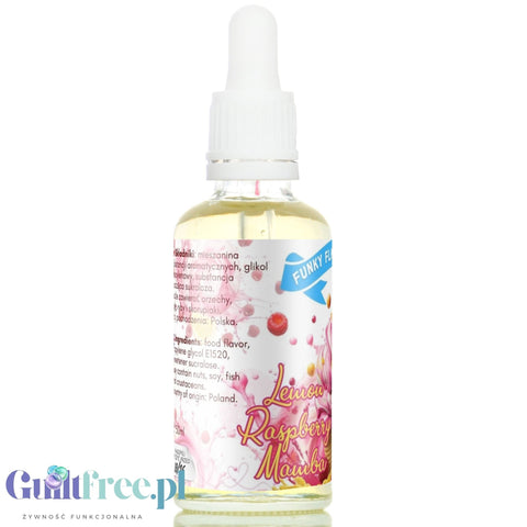 Funky Flavors Sweet Lemon Raspberry Mamba - cytrynowo-malinowe słodkie kropelki bez cukru i kalorii
