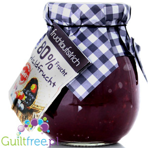 Sukrin Fruchtaustrich Waldfrucht, 80% Frucht 